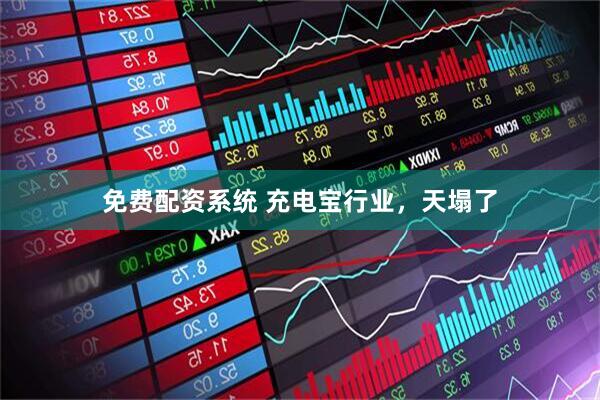 免费配资系统 充电宝行业，天塌了