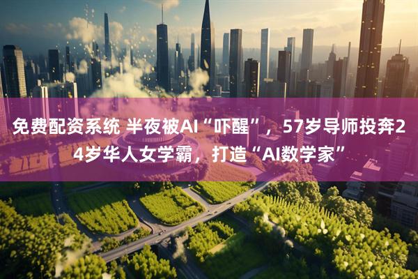 免费配资系统 半夜被AI“吓醒”，57岁导师投奔24岁华人女学霸，打造“AI数学家”